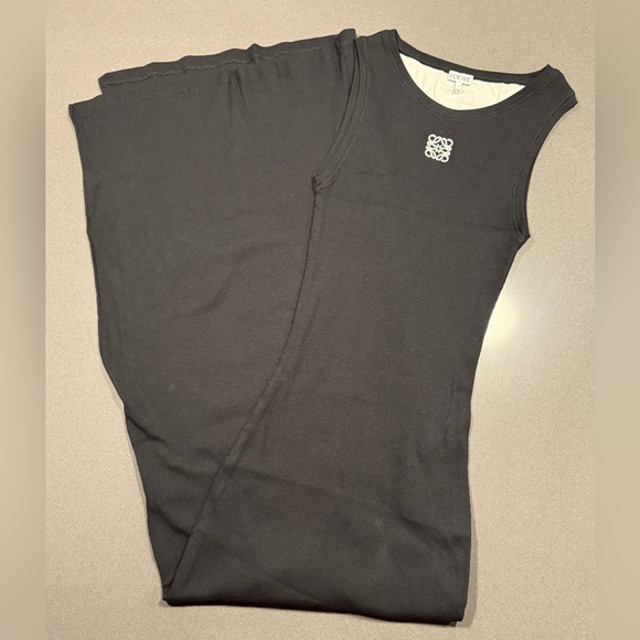 Loewe Black Sleeveless Tank Dress Sz M - Picture 8 of 8